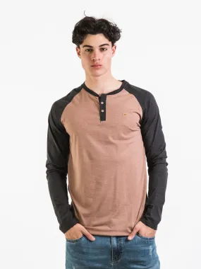 TENTREE TREEBLEND CLASSIC LONG SLEEVE HENLEY - CLEARANCE