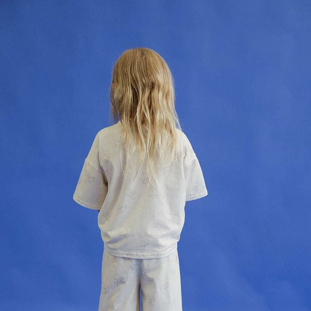 The Connected Children's T-shirt - Neutral Crush