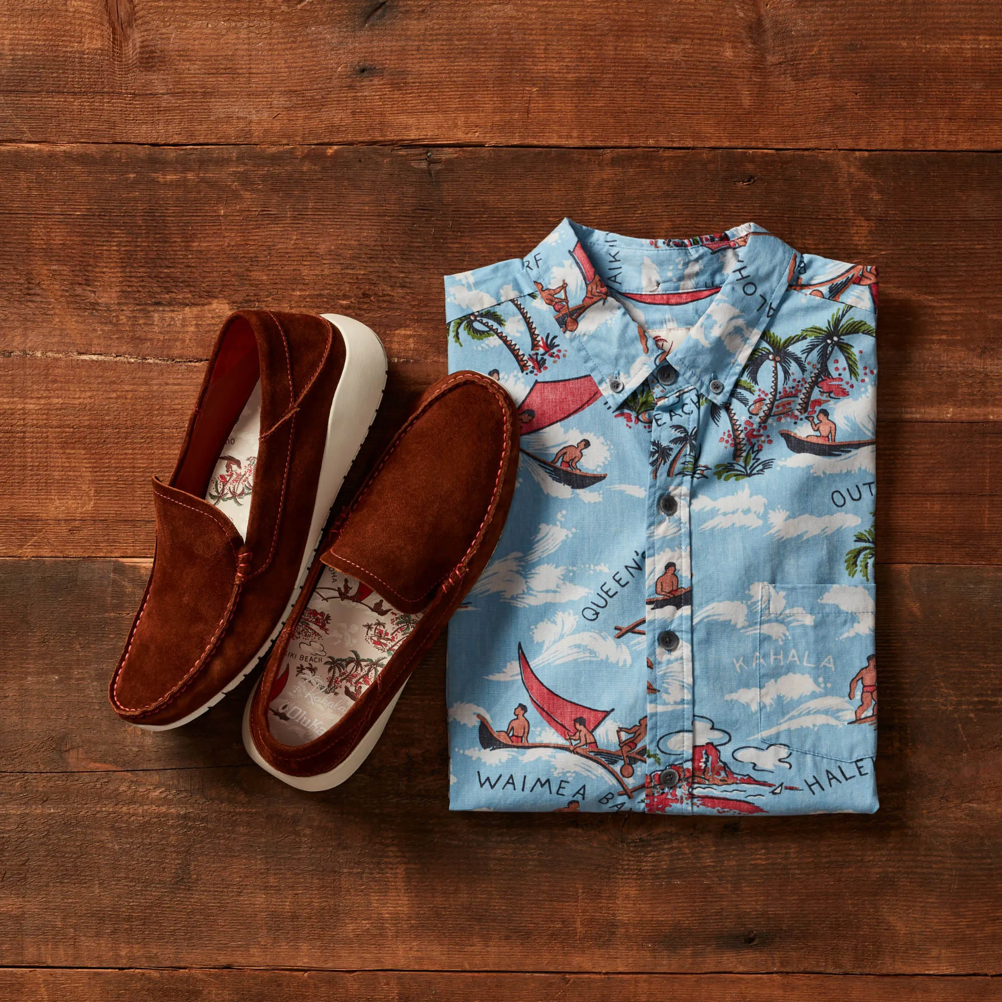 The Ka‘a x Kahala Shirt Gift Set