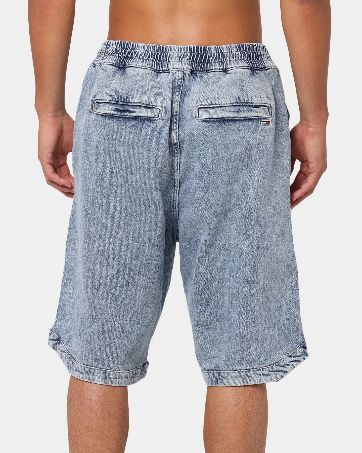 Tommy Jeans Loose Elasticated Baggy Denim Short Shane Mix Lb Co