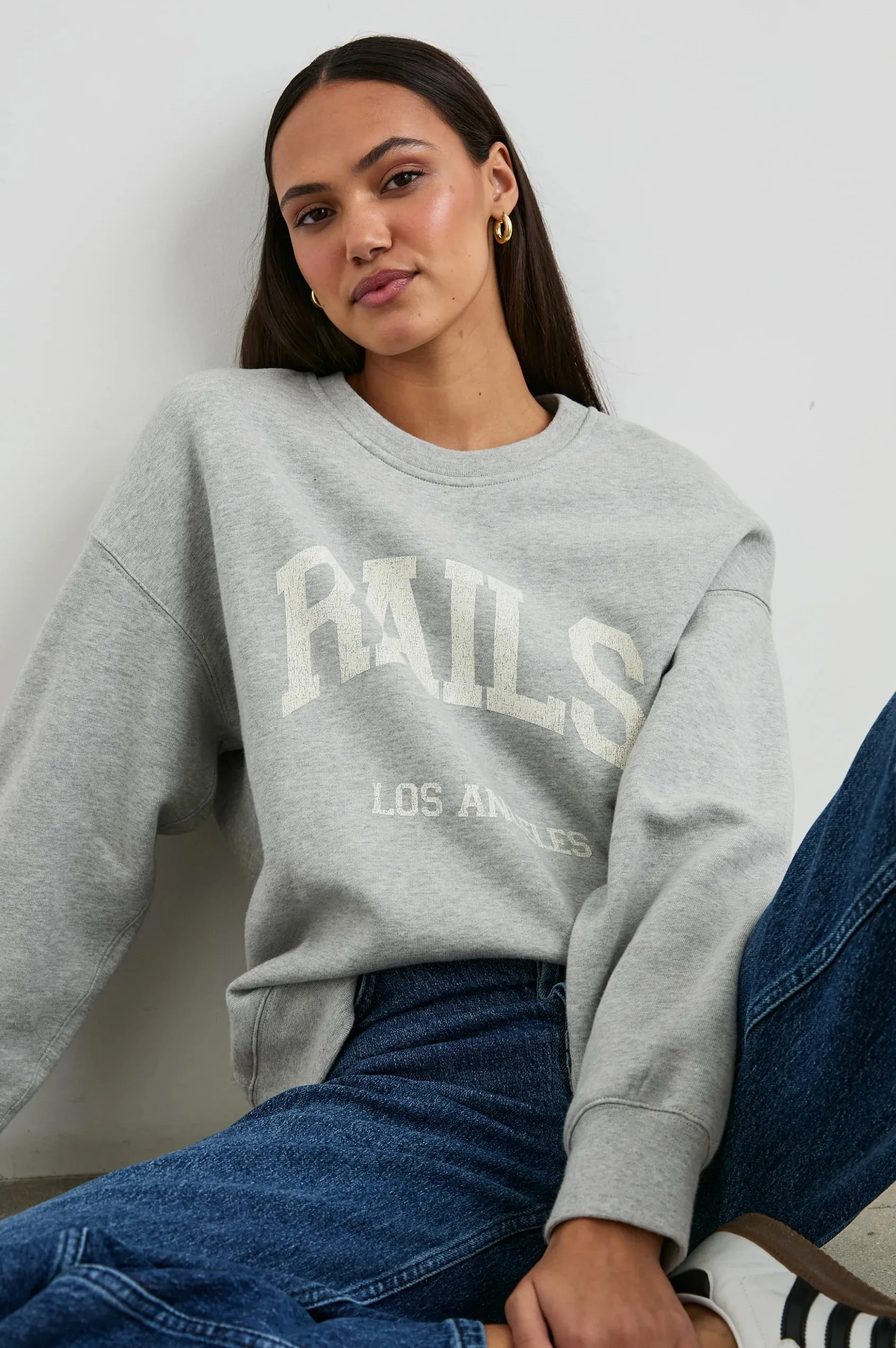 Varsity Sweatshirt Heather Grey