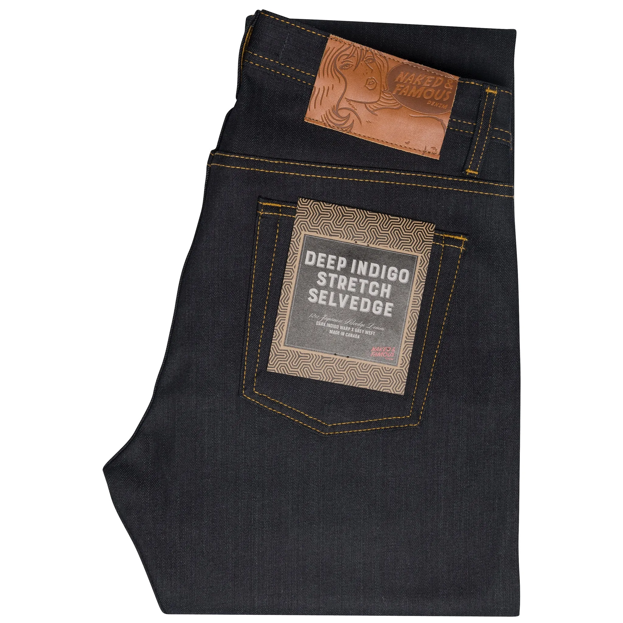 Weird Guy - Deep Indigo Stretch Selvedge