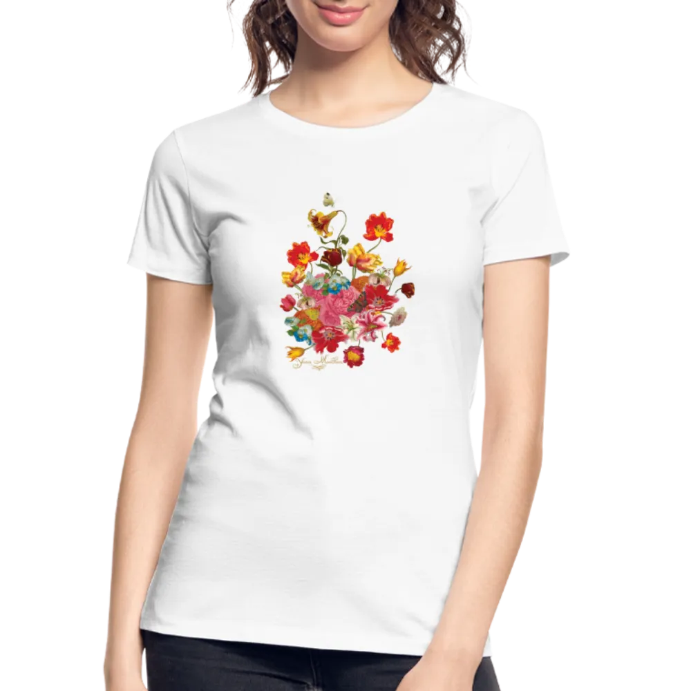 Yana Movchan Women’s Premium Organic T-Shirt FLORAL LOVE