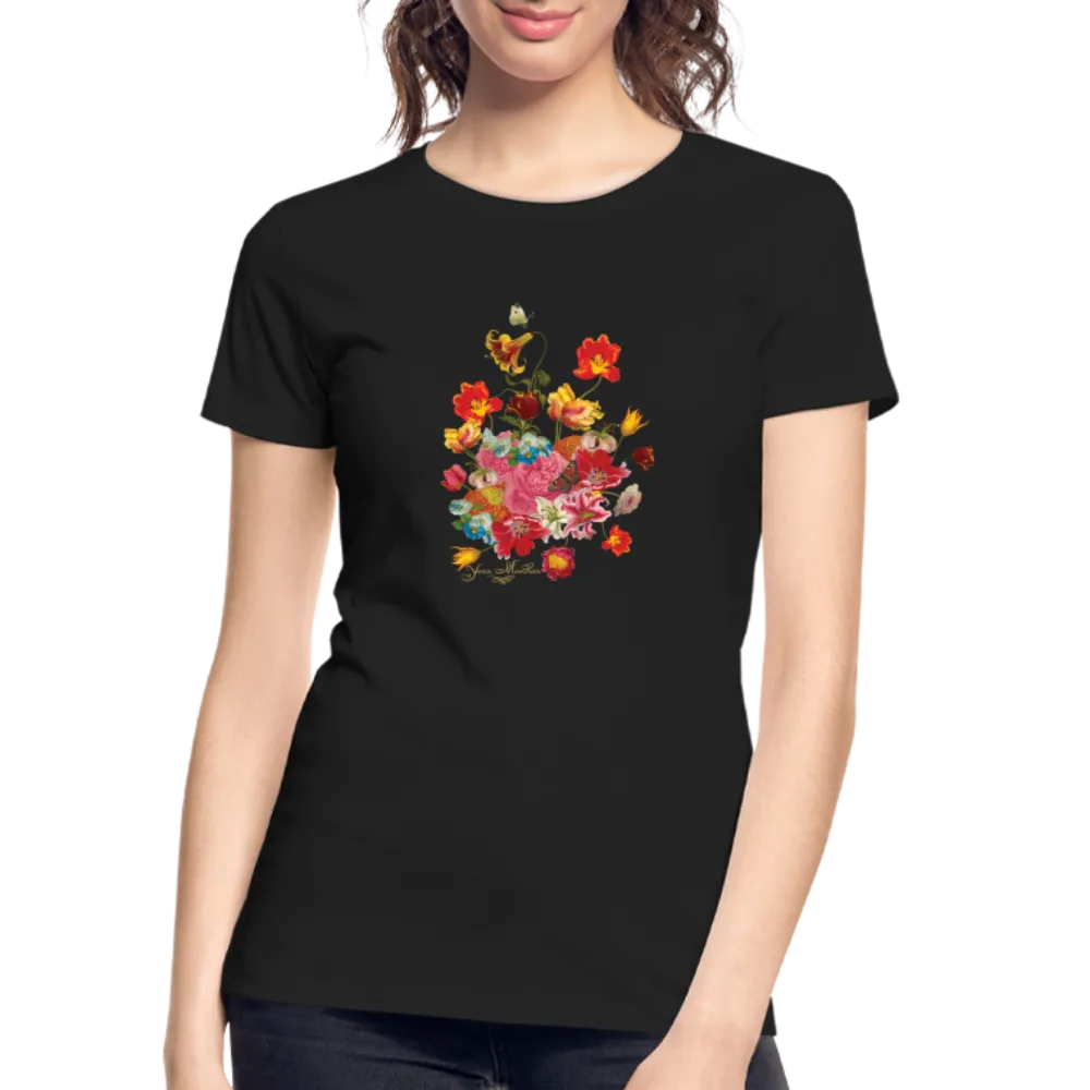 Yana Movchan Women’s Premium Organic T-Shirt FLORAL LOVE